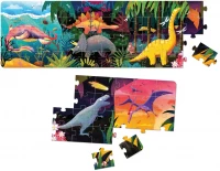 Puzzle panoramiczne 60 elementów. Dinozaury, zdjęcie 2