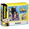 Puzzle 80 elementów. Minionki, Gru i dzieci - zdjęcie