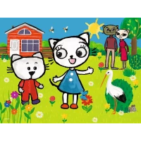 Puzzle 30 elementów. Kicia Kocia, zdjęcie 3
