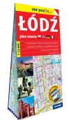 Łódź. Plan miasta papierowy, 1:22 000 - zdjęcie