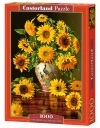 Puzzle 1000 elementów. Sunflowers in a Peacock Vase - zdjęcie