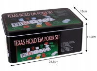 Zestaw do pokera TEXAS 23539, zdjęcie 3
