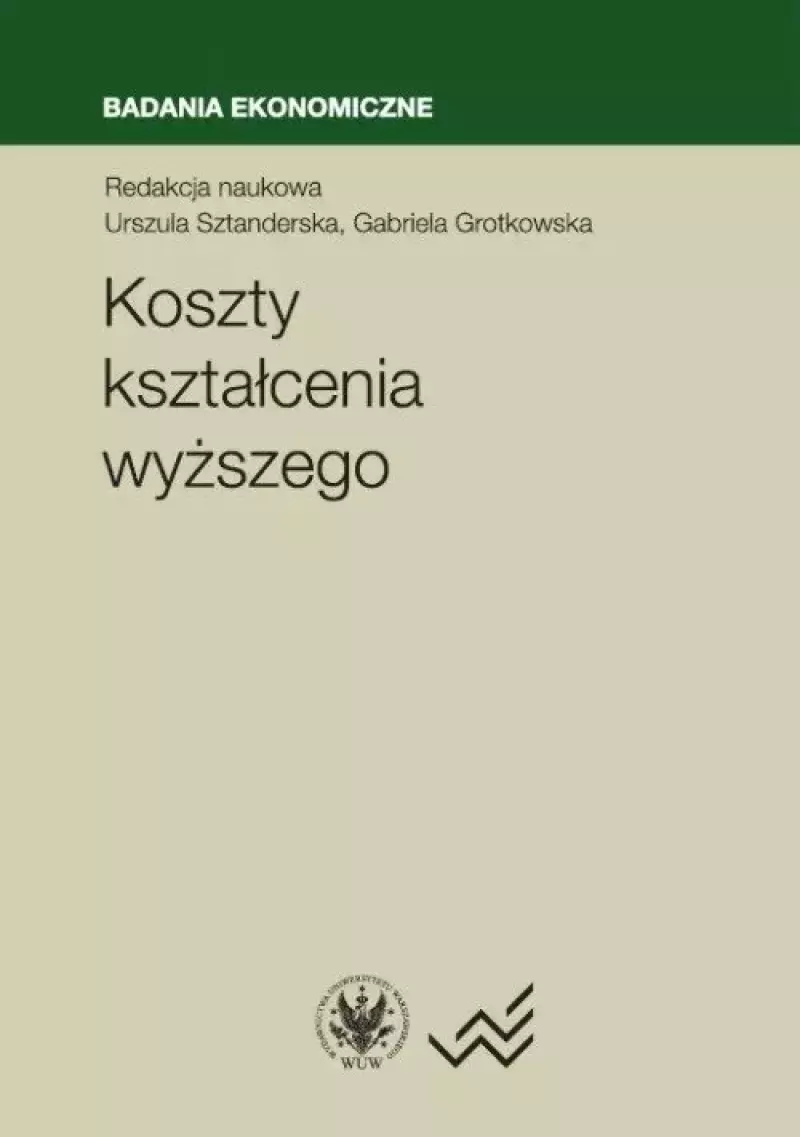 Koszty kształcenia wyższego Koszty kształcenia wyższego