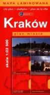 Kraków. Plan miasta w skali 1:22 500 - zdjęcie