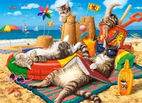 Puzzle 300 elementów. Summer Vibes, zdjęcie 2
