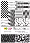 Blok z motywami Black&White A4/15K HAPPY COLOR - zdjęcie