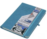 Kalendarz Pedagoga A5 2025-2026 Salsa, turkusowy, zdjęcie 3