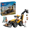 LEGO City Żółta koparko-ładowarka 60480 - zdjęcie