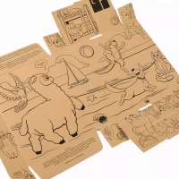 Ekopuzzle dwuelementowe. Dinozaury i ich dzieci, zdjęcie 6