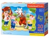 Puzzle maxi 20 elementów. Trzy małe świnki - zdjęcie