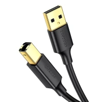 Kabel UGREEN US135 USB-A-USB-B 1m (czarny), zdjęcie 2