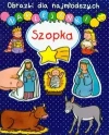Obrazki dla najmłodszych. Naklejanki. Szopka - zdjęcie