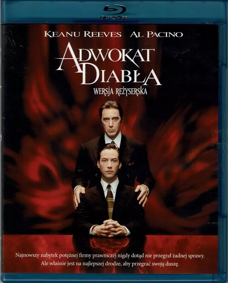 ADWOKAT DIABŁA, płyta Blu-ray ADWOKAT DIABŁA, płyta Blu-ray
