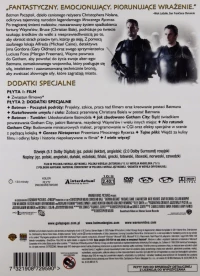 Premium Collection. Batman Początek, 2 DVD, zdjęcie 2
