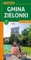 Gmina Zielonki. Mapa turystyczna, 1:20 000 - zdjęcie