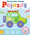 Pojazdy. Kolorowanka malucha - zdjęcie