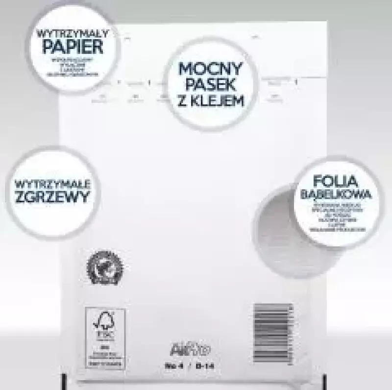 Koperty Airpro 19/I białe (10szt) Koperty Airpro 19/I białe (10szt)