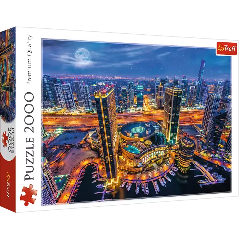 Puzzle 2000 elementów. Światła Dubaju Puzzle 2000 elementów. Światła Dubaju