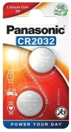 Bateria CR2032 3V litowa blister 2 szt., Panasonic - zdjęcie