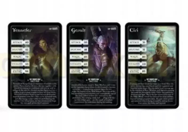 Gra planszowa WINNING MOVES Top Trumps The Witcher Winning Moves Gra planszowa WINNING MOVES Top Trumps The Witcher Winning Moves
