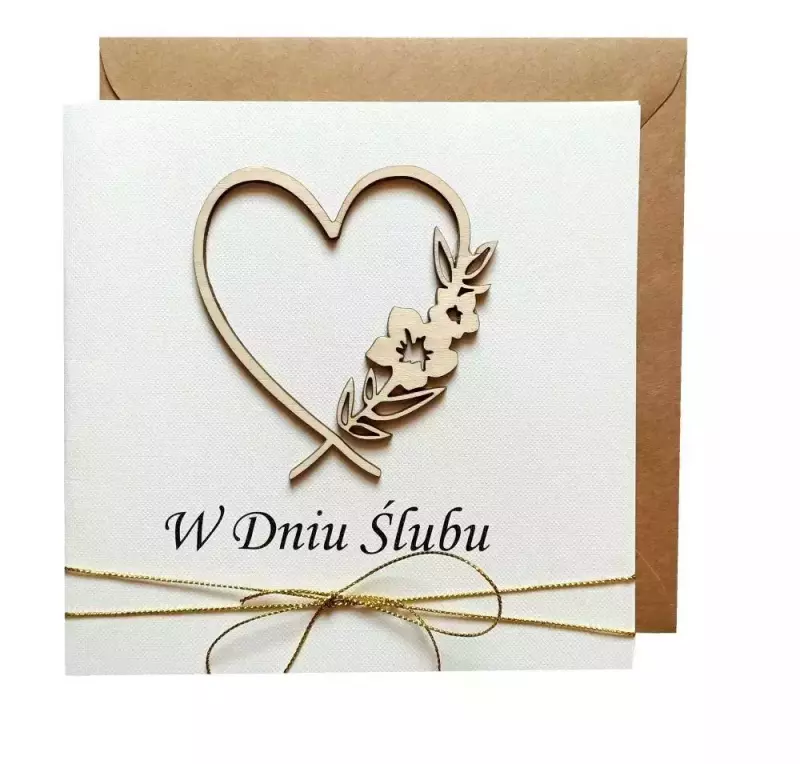 Kartka ślubna Kartka ślubna