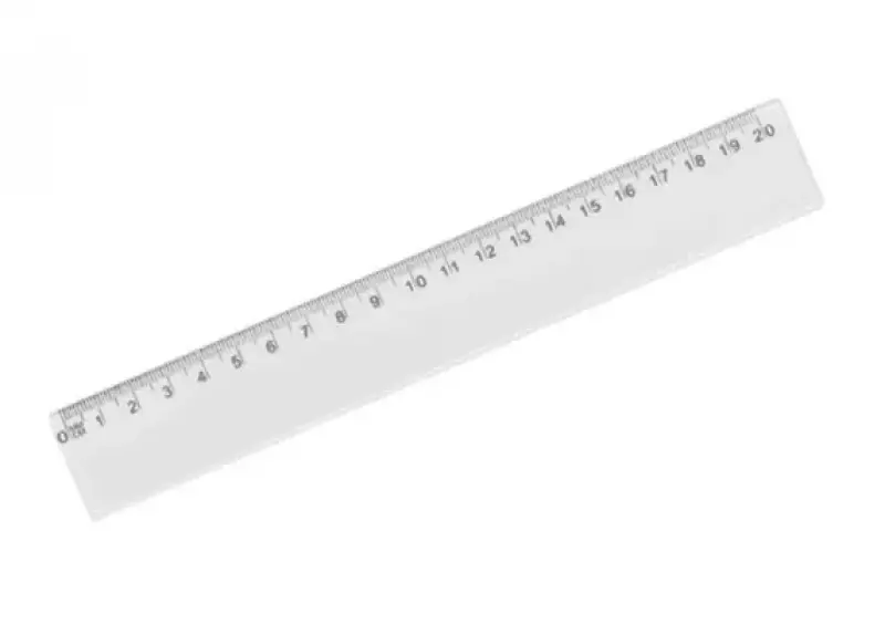 Linijka plastikowa 20 cm Linijka plastikowa 20 cm