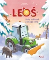 Leoś. Mały traktorek pomaga zimą - zdjęcie