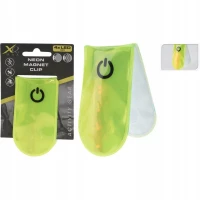 Klips Odblaskowy Magnetyczny 4 LED Xqmax, zdjęcie 2