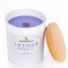 Świeczka sojowa Lavender Breeze biała 135g - zdjęcie