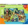 Puzzle 3x49 elementów. Scooby-Doo - zdjęcie