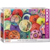 Puzzle 1000 elementów. Azjatyckie parasole - zdjęcie