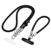 Tech-Protect C10S Rope Crossbody & Wrist BLACK/TITANIUM - zdjęcie