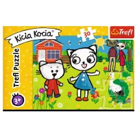 Puzzle 30 elementów. Kicia Kocia, zdjęcie 2