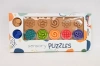 Puzzle sensoryczne kółeczka XL 840 68406 - zdjęcie