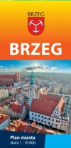 Brzeg. Plan miasta, 1:10 000 - zdjęcie