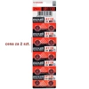 Baterie LR1130 2 szt.=1/5 blistra 1,5V alkaliczna, Maxell - zdjęcie
