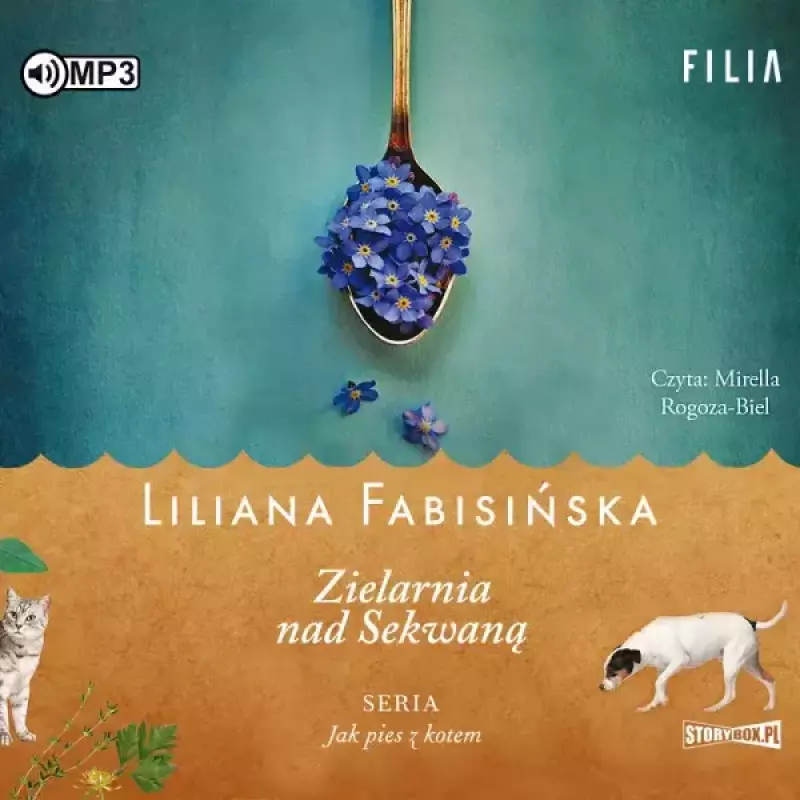 Jak pies z kotem. Tom 3. Zielarnia nad Sekwaną. Audiobook Jak pies z kotem. Tom 3. Zielarnia nad Sekwaną. Audiobook