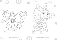Maluszkowe malowanie. Motyle, zdjęcie 4