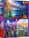 Puzzle 2 x 500 elementów. Wycieczka po Ameryce - zdjęcie