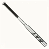 Kij Baseballowy Bejsbolowy Bat Aluminiowy 25" 64cm Mocny Treningowy Srebrny - zdjęcie