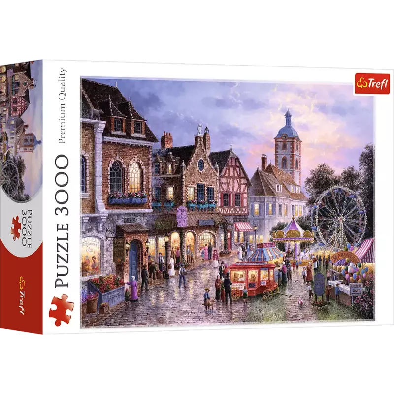Puzzle 3000 elementów. Wesołe miasteczko