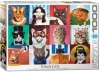 Puzzle 1000 elementów. Śmieszne koty - zdjęcie