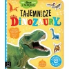 Album z naklejkami. Tajemnicze dinozaury. Ciekawostki dla dzieci - zdjęcie