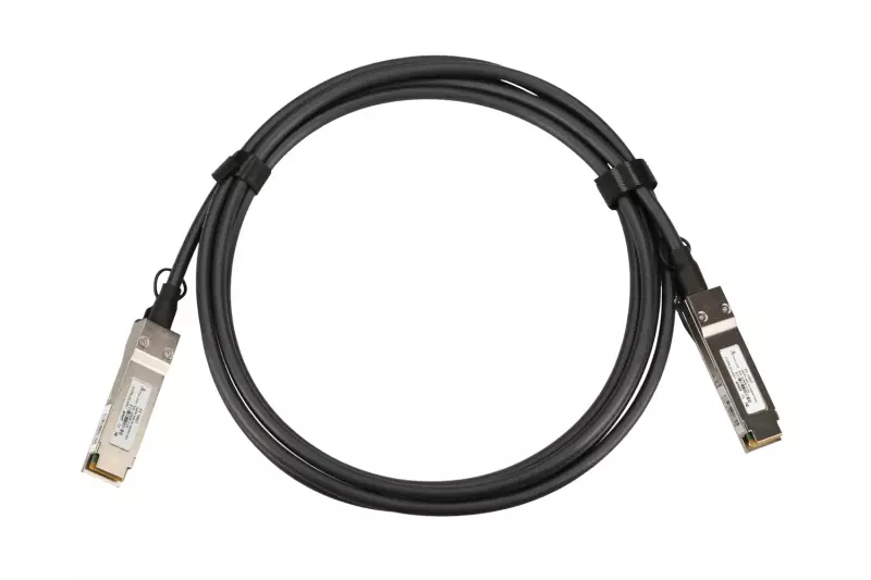 Extralink QSFP+ DAC | Kabel QSFP+ | DAC, 40Gbps, 1m, 30AWG Extralink QSFP+ DAC | Kabel QSFP+ | DAC, 40Gbps, 1m, 30AWG