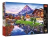 Puzzle 1000 elementów. Premium Plus. Photo Odyssey. Alpejskie miasteczko, Szwajcaria - zdjęcie
