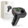 Tech-Protect CC07 3-Port Car Charger Pd 54W + Transmiter Fm Bluetooth Black - zdjęcie