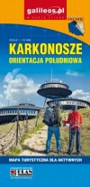 Karkonosze. Orientacja południowa. Laminowana mapa turystyczna, 1:33 000 - zdjęcie