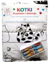 Przytulam i koloruję. Kotki - zdjęcie