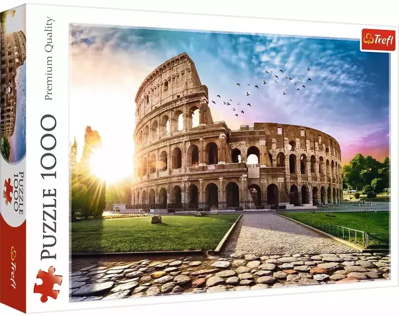 Puzzle 1000 elementów. Koloseum w promieniach słońca Puzzle 1000 elementów. Koloseum w promieniach słońca