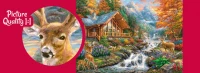 Puzzle 1000 elementów. Alpejski spokój 30400, zdjęcie 3
